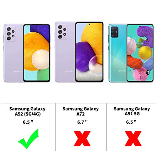 EasyAcc Hülle Case Kompatibel mit Samsung A52 4G 5G