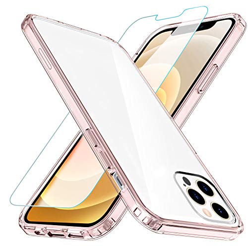 EasyAcc Case for iPhone 12 Pro -Pink Frame