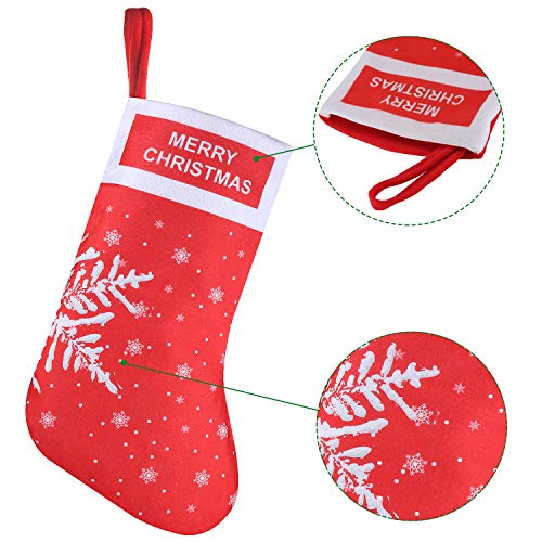 EasyAcc Christmas Stockings -Snowflake