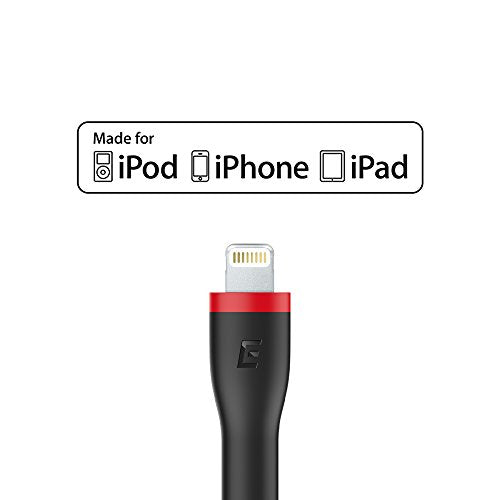 EasyAcc Short MFi Certified Lightning Cable for Apple Devices - UK