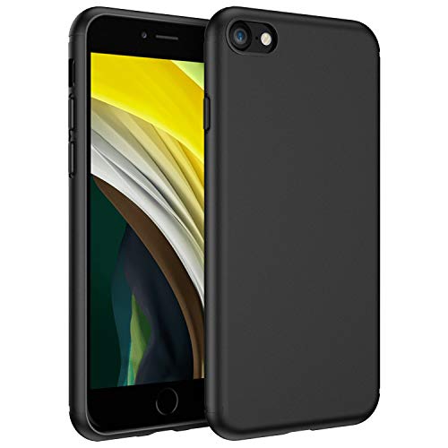 EasyAcc Black TPU Case with Matte Finish for iPhone 7/ iPhone 8