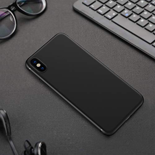 EasyAcc Black TPU Case with Matte Finish for iPhone XS Max