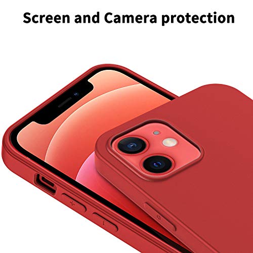 EasyAcc Slim Case for iPhone 12/12 Pro - Red
