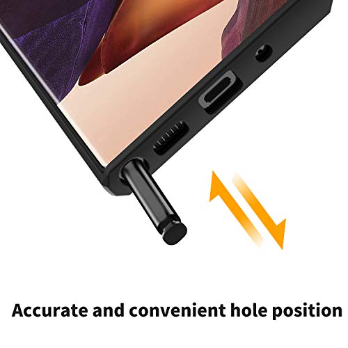 EasyAcc Slim Matte Black Case for Samsung Galaxy Note 20 Ultra