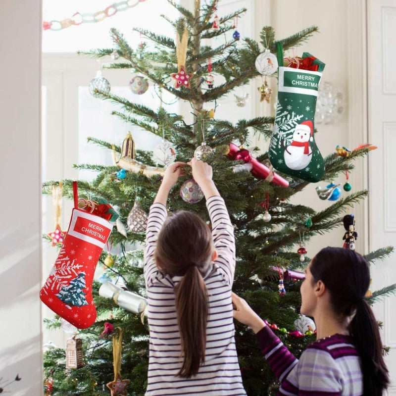 EasyAcc Christmas Stockings-Xmas Tree