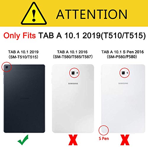 EasyAcc Case for Samsung Galaxy Tab A 10.1 2019 T510/ T515