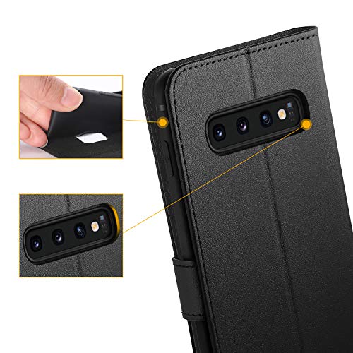 EasyAcc PU Leather Wallet Case for Samsung Galaxy S10 Plus