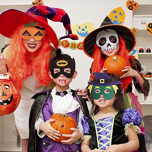 EasyAcc Halloween Felt Masks 4 Pcs